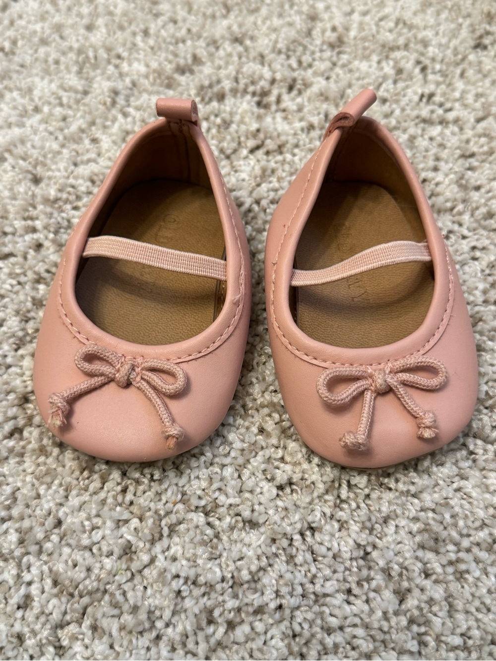 Old Navy Pink Baby Ballet Flats with Bow